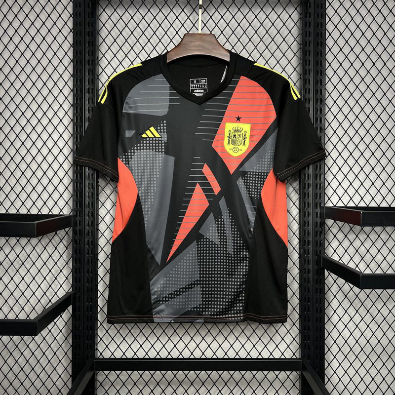 Spain Goalkeeper Black Jersey 2024