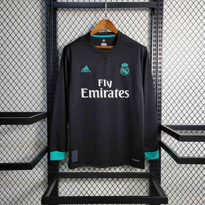 Real Madrid Away Jersey 17/18 Retro Long Sleeve