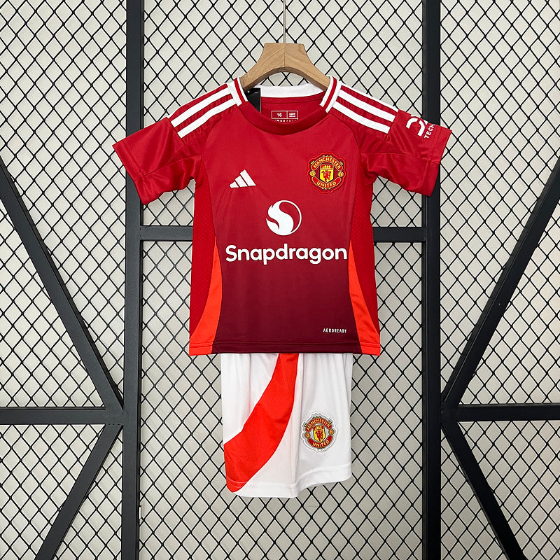 Manchester United Home 24/25 Kit Kids