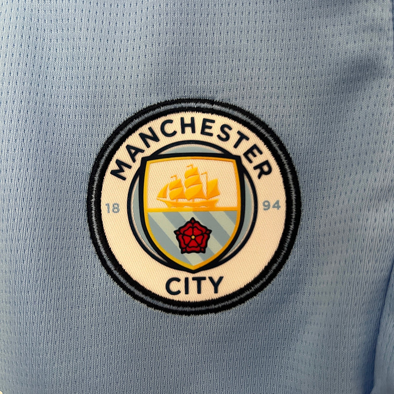 Manchester City Home 24/25 Kit Kids