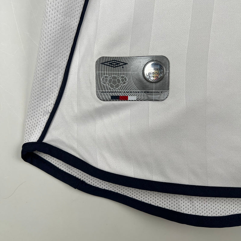 England Home Jersey 2002 Retro