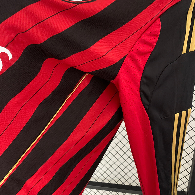 Milan Home Jersey 13/14 Retro Long Sleeve