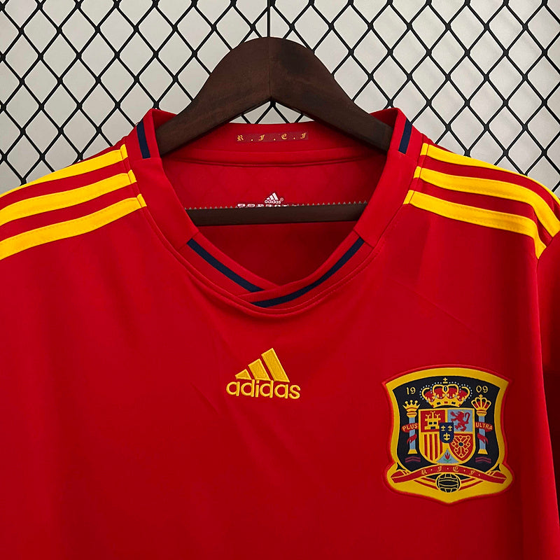 Spain Home Jersey 2010 Retro