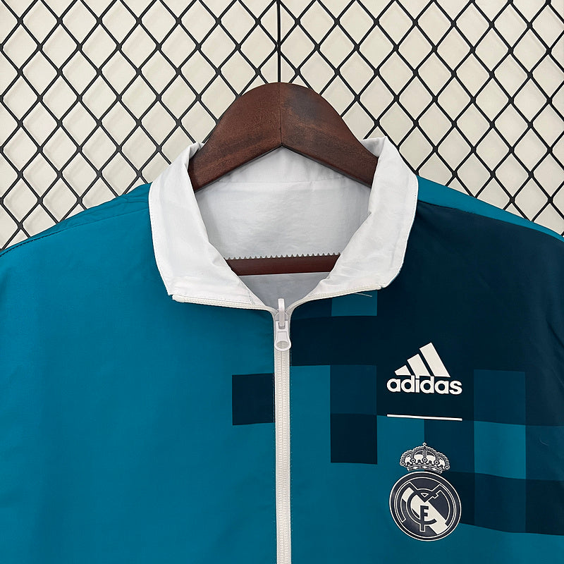 Real Madrid Retro 17/18 Windbreaker Reversible