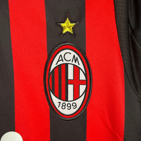 Milan Home Jersey 09/10 Retro Long Sleeve