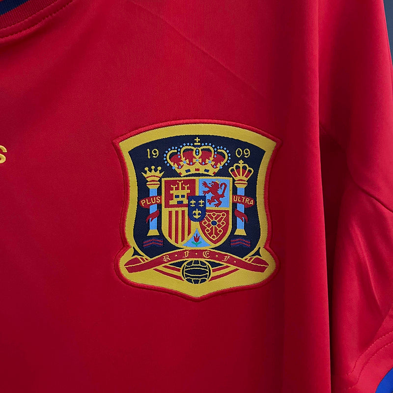 Spain Home Jersey 2010 Retro