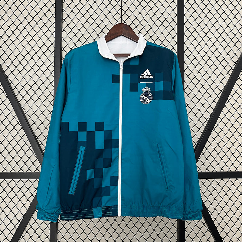 Real Madrid Retro 17/18 Windbreaker Reversible