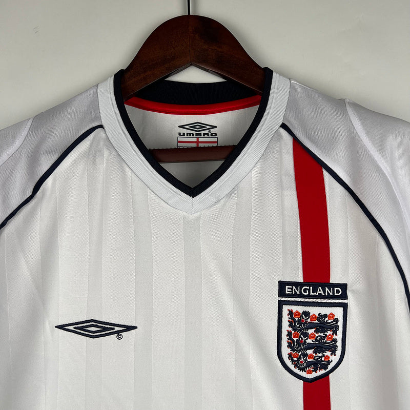 England Home Jersey 2002 Retro