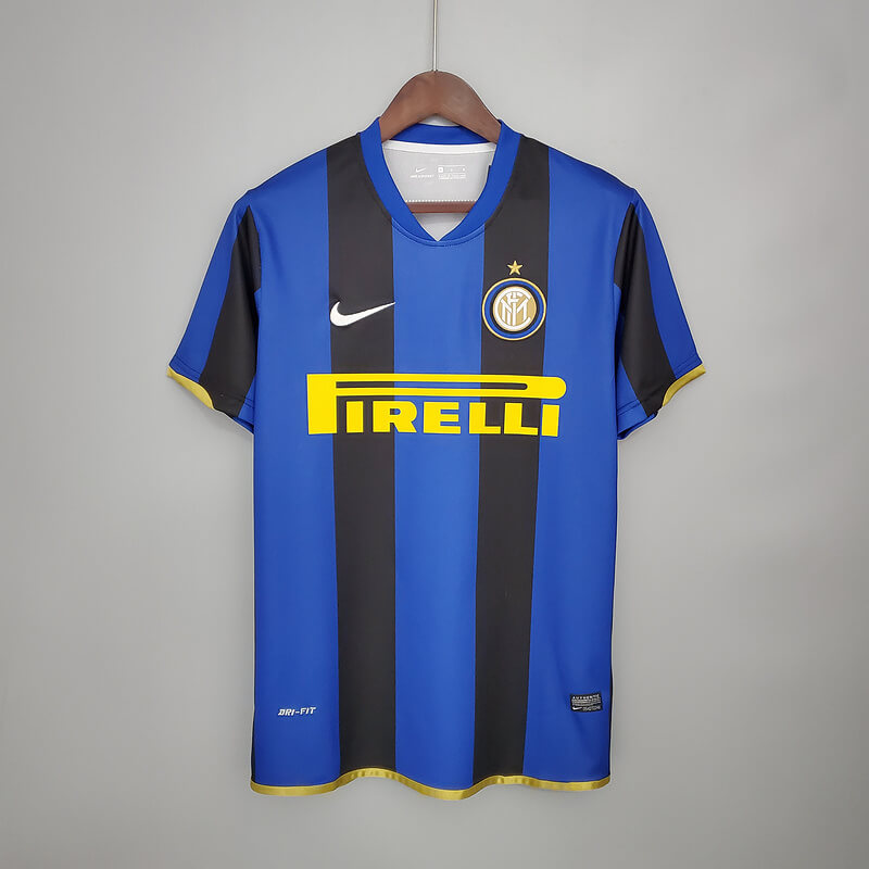 Inter Milan Jersey Home 08/09 Retro