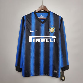 Inter Milan Jersey Home 10/11 Retro Long Sleeve