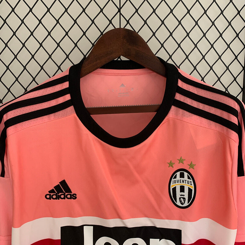 Juventus Away Jersey 15/16 Retro Long Sleeve