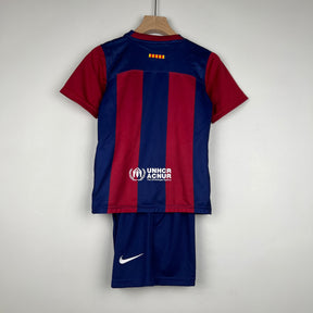 Barcelona Home 23/24 Kit Kids