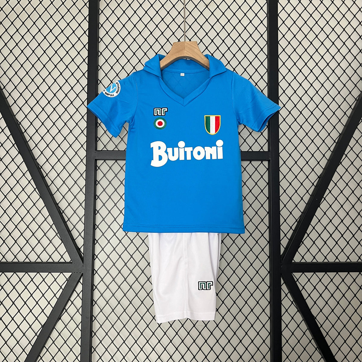 Napoli Home 87/88 Kit Kids Retro