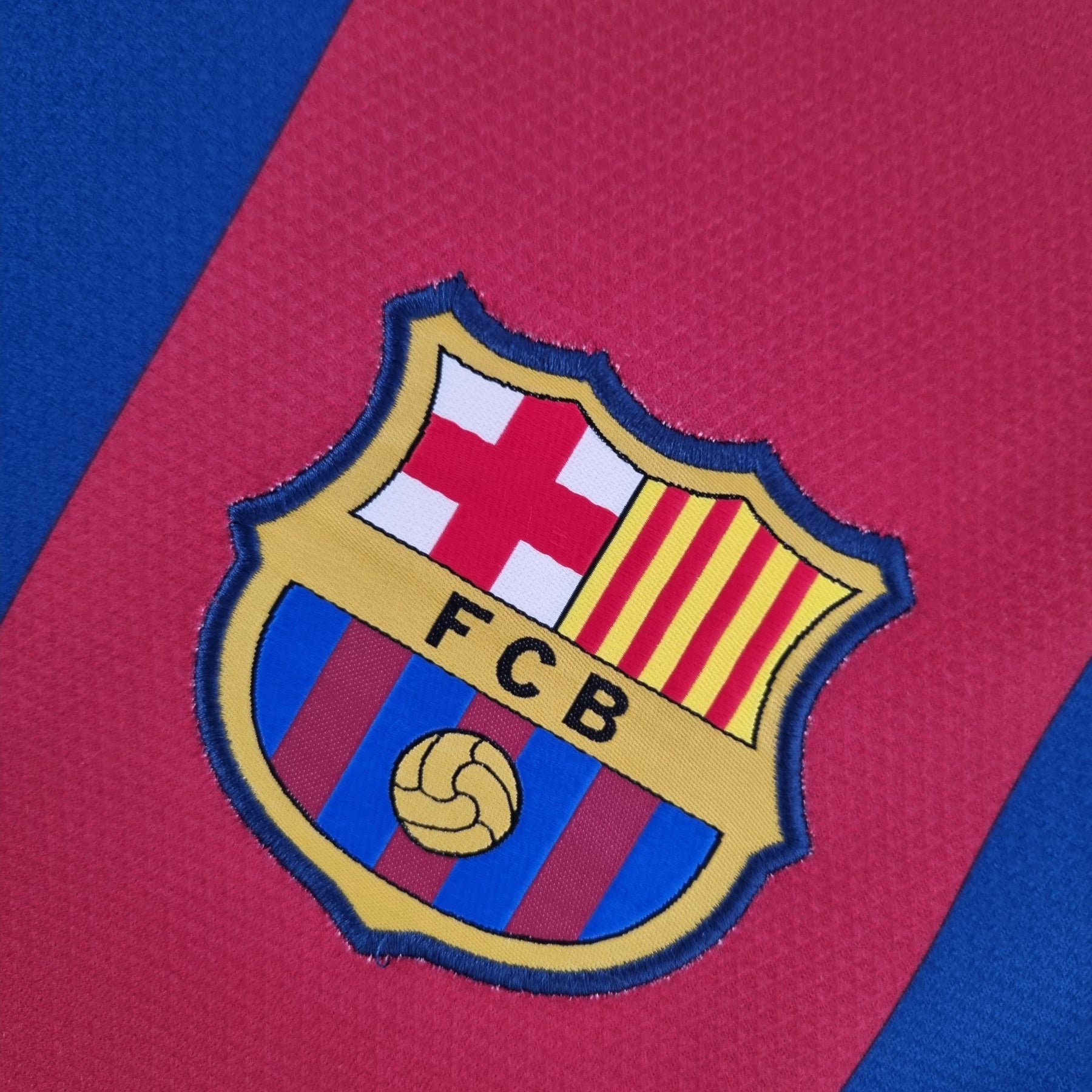 Barcelona Home Jersey 10/11 Retro Long Sleeve