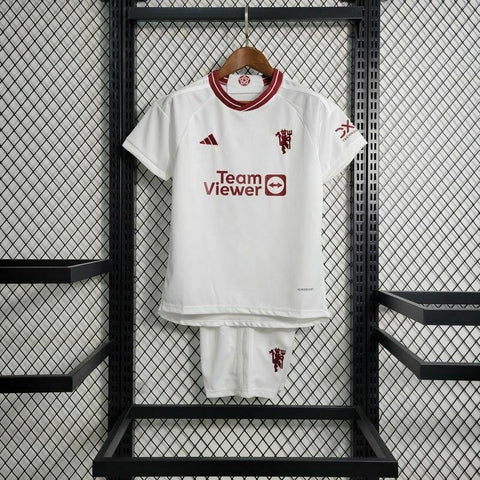 Manchester United Away 23/24 Kit Kids