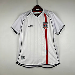 England Home Jersey 2002 Retro